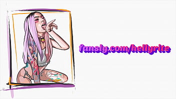 Hellia Yeah’s Sultry Solo Affair: Fingertips Ignite Passion