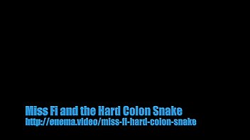 Miss Fi’s Enema Extravaganza with the Colossal Colon Snake